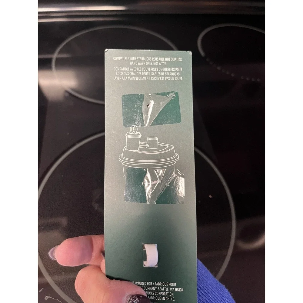 Starbucks 2025 Keychain Reusable Hot Cup Lid Stopper Limited Edition Collectible